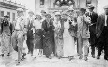 Lillian Rubel, Becky Edelson, Louise Berger and Berkman, 1914. Creator: Bain News Service