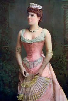 Lillie Langtry (1853-1929), English actress, 1899-1900.Artist: W&D Downey