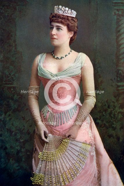 Lillie Langtry (1853-1929), English actress, 1899-1900.Artist: W&D Downey