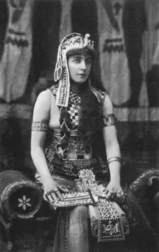 Lillie Langtry as Cleopatra, c1890