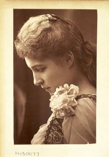Lillie Langtry in Peril c1885