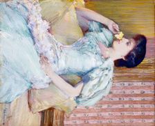 Lillie (Lillie Langtry), ca. 1898. Creator: Frederick Childe Hassam