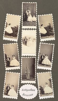 Lilliputian Souvenir, 1862-63. Creator: Mathew Brady