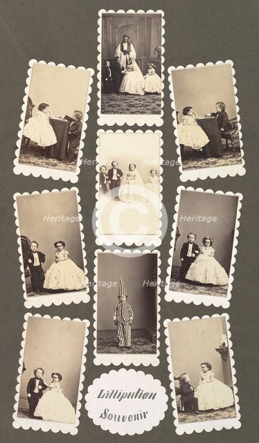 Lilliputian Souvenir, 1862-63. Creator: Mathew Brady.