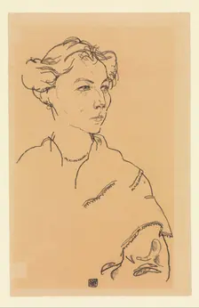Lilly Steiner, 1918. Creator: Schiele, Egon (1890-1918)