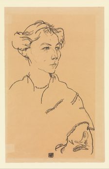 Lilly Steiner, 1918. Creator: Schiele, Egon (1890-1918)