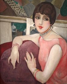 Lily, 1922. Creator: Wegener, Gerda (1886-1940)