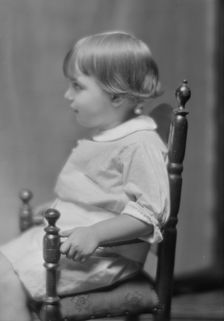 Lily baby, portrait photograph, 1914 Sept. 2. Creator: Arnold Genthe
