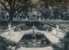 Lily Basin and West Front; The Hill, Hampstead Heath c1900. Creator: Unknown