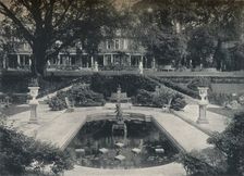 Lily Basin and West Front; The Hill, Hampstead Heath c1900. Creator: Unknown