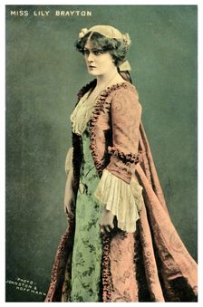 Lily Brayton, British actress, c1900-1919.Artist: Johnston & Hoffman