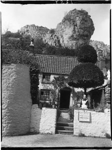 Lily Cottage, Cliff Road, Cheddar, Sedgemoor, Somerset, 1907. Creator: Katherine Jean Macfee