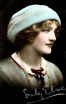 Lily Elsie (1886-1962), English actress, early 20th century.Artist: Rotary Photo