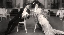 Lily Elsie and Joseph Coyne in The Merry Widow, 1907.Artist: Foulsham and Banfield