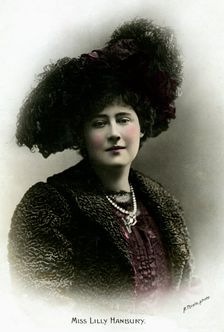 Lily Hanbury (1874-1908), English actress, early 20th century.Artist: Reinhold Thiele