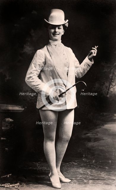 Lily Iris, actress, 1906.Artist: London Stereoscopic & Photographic Co