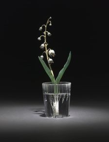 Lily of the Valley, late 1800s-early 1900s. Creator: House of Fabergé (Russian, 1842-1918)