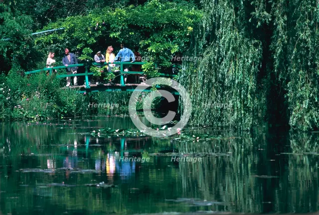 Lily Pond, Monet's House, Giverny, France. Creator: Peter Thompson.