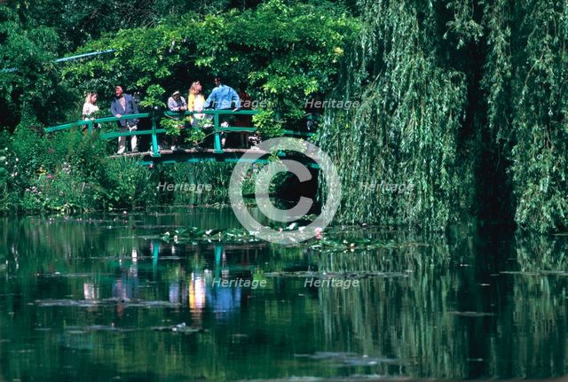 Lily Pond, Monet's House, Giverny, France. Creator: Peter Thompson.