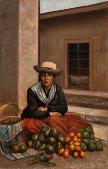 Lima Woman, ca. 1890-1892. Creator: Unknown