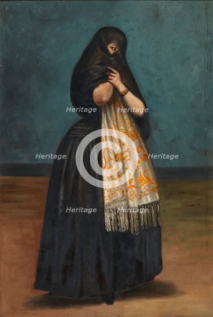 Lima Beauty, ca. 1890-1892. Creator: Unknown.