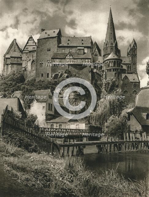 'Limburg - Castle and Cathedral', 1931. Artist: Kurt Hielscher.