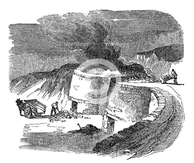 Lime kilns, 1872. Artist: Unknown