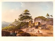 Lime Kilns. A View at Clifton near Bristol, Gloucestershire 1798. Creator: John Hassell