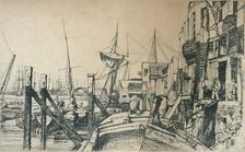 Limehouse 1859, (1904). Artist: James Abbott McNeill Whistler