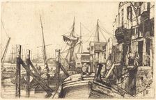 Limehouse, 1859. Creator: James Abbott McNeill Whistler