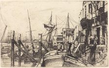 Limehouse, 1859. Creator: James Abbott McNeill Whistler