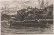 Limehouse, 1878. Creator: James McNeill Whistler (American, 1834-1903)