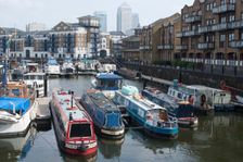 Limehouse Basin, 2009. Creator: Ethel Davies