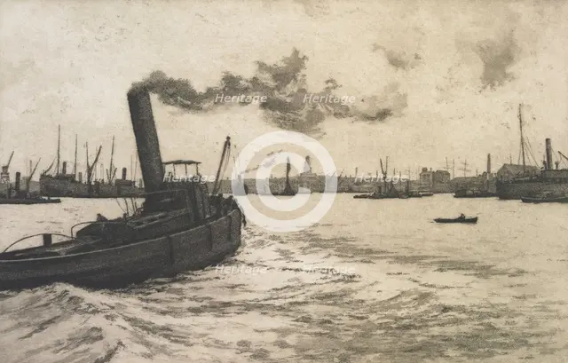 Limehouse, before 1920? Creator: Charles Henry Baskett.