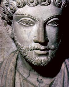 Limestone bust of Hairan, son of Marion from Palmyra, Syria, c150-200