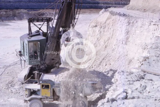 Limestone Quarry, Essex, UK, 20th century. Artist: CM Dixon.