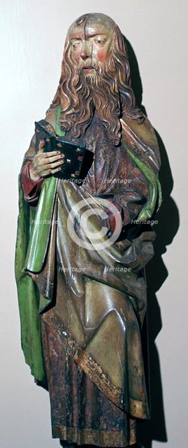 Limewood statuette of St Paul, 16th century. Artist: Unknown
