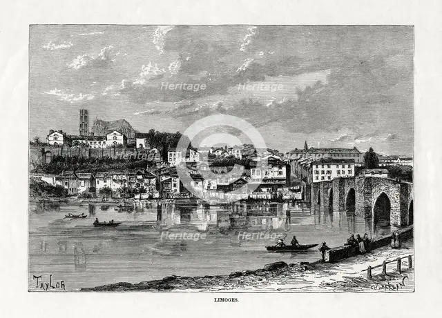 Limoges, France, 1879. Artist: Unknown