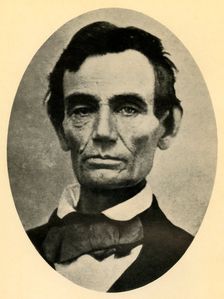 Lincoln, 1858 (1930). Creator: Unknown