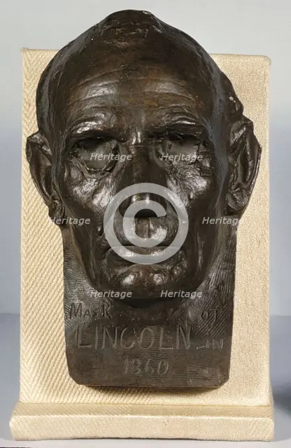Lincoln, 1860. Creator: Leonard Wells Volk.