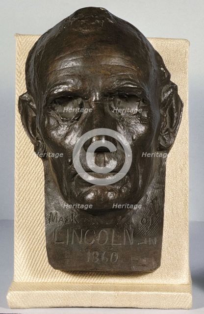 Lincoln, 1860. Creator: Leonard Wells Volk.