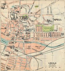 Lincoln c20th Century. Artist: John Bartholomew