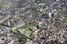 Lincoln Castle and Cathedral, Lincolnshire, 2018. Creator: Emma Trevarthen