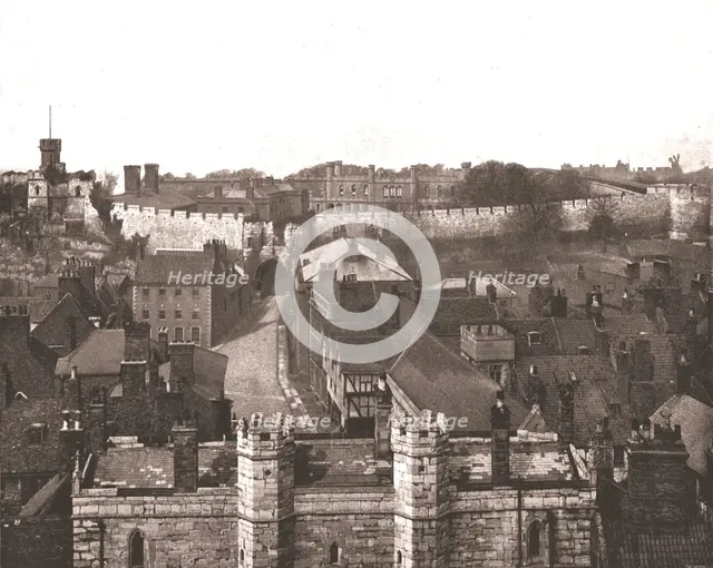Lincoln Castle, Lincolnshire, 1894. Creator: Unknown.