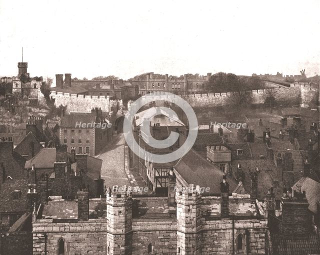 Lincoln Castle, Lincolnshire, 1894. Creator: Unknown.