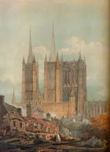 Lincoln Cathedral, 1794, (1921)