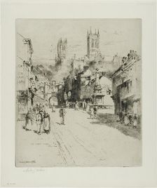 Lincoln Cathedral, 1896. Creator: Charles John Watson