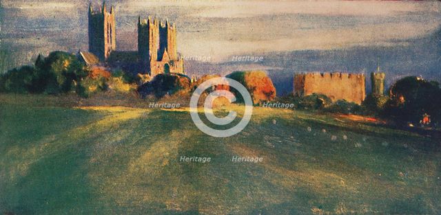 'Lincoln Cathedral', 1912. Artist: Unknown.