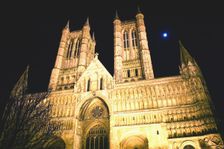 Lincoln Cathedral, Lincolnshire. Creator: Peter Thompson