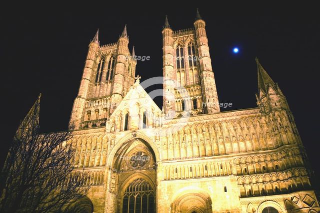 Lincoln Cathedral, Lincolnshire. Creator: Peter Thompson.